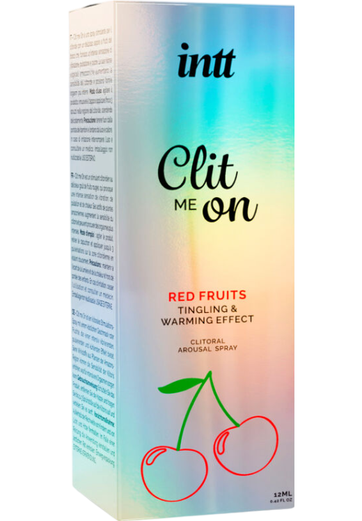 Γυναικείο διεγερτικό με γεύση red fruits σε συσκευασία 12  ml