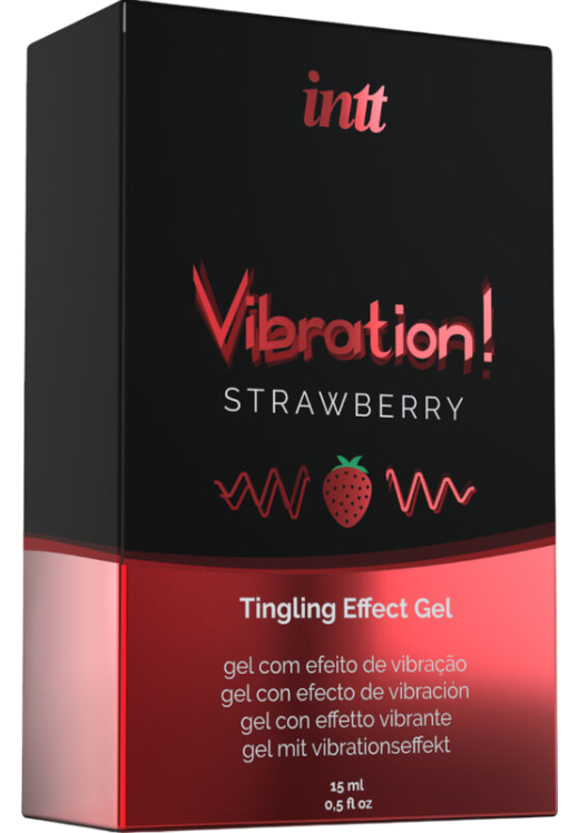 Γυναικείο διεγερτικό με γεύση φράουλα σε συσκευασία 15  ml