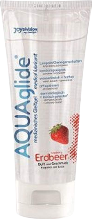 Λιπαντικό με γεύση φράουλα σε συσκευασία 100 ml