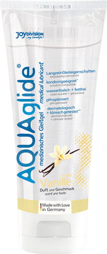 Λιπαντικό με γεύση βανίλια σε συσκευασία 100 ml