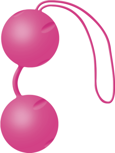 Kegel μπάλες από σιλικόνη σε ροζ χρώμα, μέγιστης διαμέτρου 3,5 εκ.