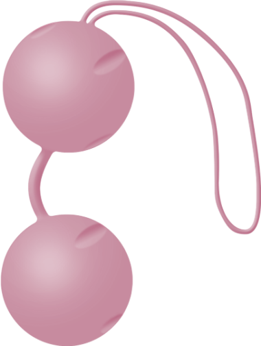 Kegel μπάλες από σιλικόνη σε ροζ χρώμα, μέγιστης διαμέτρου 3,5 εκ.