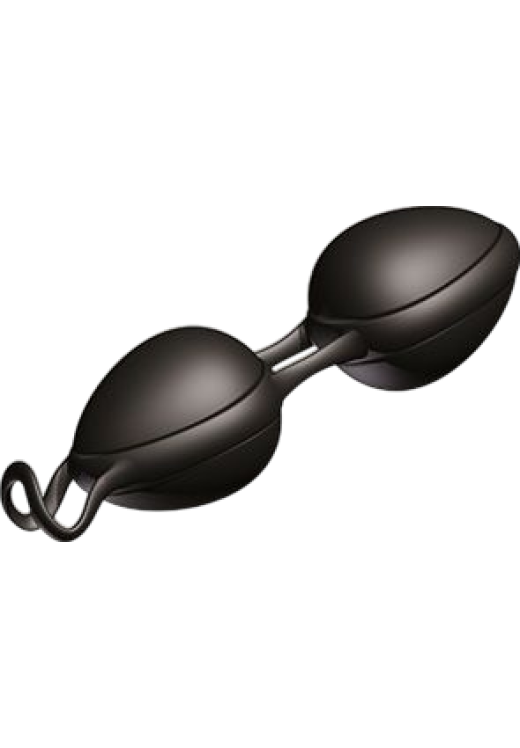 Kegel μπάλες από σιλικόνη σε μαύρο χρώμα, μέγιστης διαμέτρου 3,7 εκ.