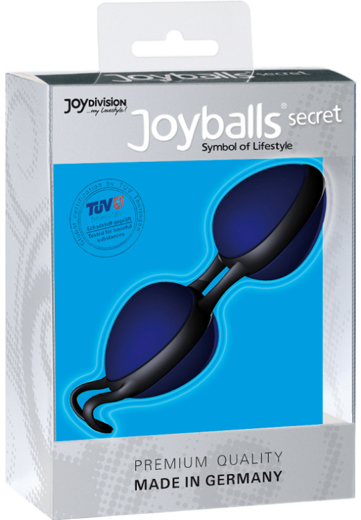 Kegel μπάλες από σιλικόνη σε μπλέ χρώμα, μέγιστης διαμέτρου 3,7 εκ.