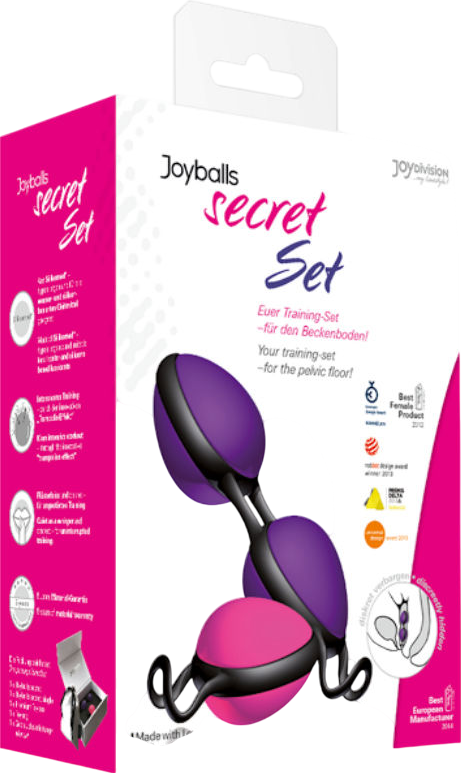 Kegel μπάλες από σιλικόνη σε μπλέ χρώμα, μέγιστης διαμέτρου 3,7 εκ.
