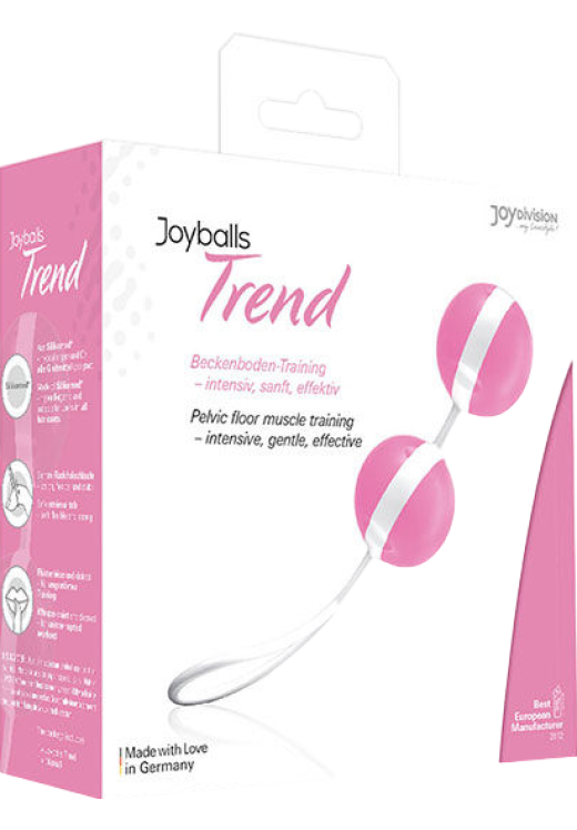 Kegel μπάλες από σιλικόνη σε ροζ χρώμα, μέγιστης διαμέτρου 3,7 εκ.