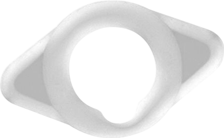 Δαχτυλίδι πέους από σιλικόνη σε λευκό χρώμα