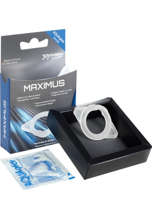 Δαχτυλίδι πέους από σιλικόνη σε λευκό χρώμα