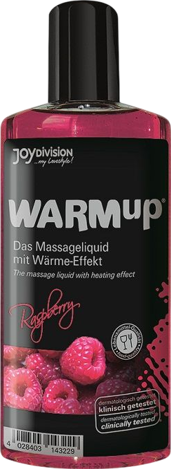 Λάδι μασάζ με γεύση βατόμουρο σε συσκευασία 150 ml