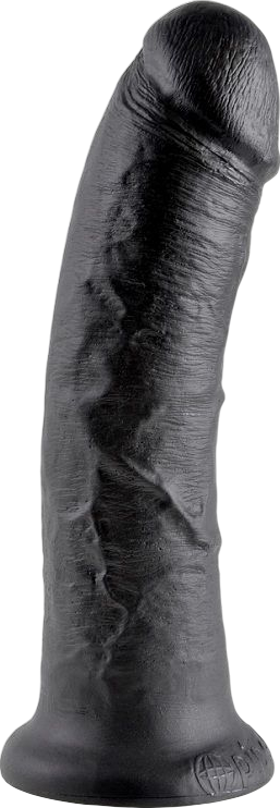 Ομοίωμα πέους από pvc σε μαύρο χρώμα, μήκους 20,3 εκ.