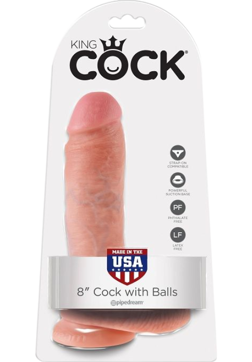 Ομοίωμα πέους από fanta flesh σε φυσικό χρώμα, μήκους 21,3 εκ. και μέγιστης διαμέτρου 5,1 εκ.