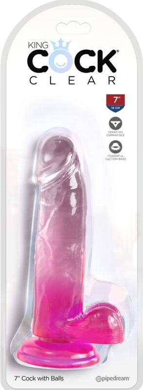 Ομοίωμα πέους από tpe σε ροζ χρώμα, μήκους 20,3 εκ. και μέγιστης διαμέτρου 4 εκ.