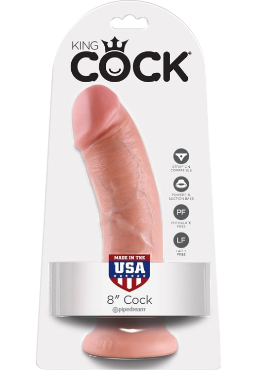 Ομοίωμα πέους από fanta flesh σε φυσικό χρώμα, μήκους 20,3 εκ. και μέγιστης διαμέτρου 4,8 εκ.