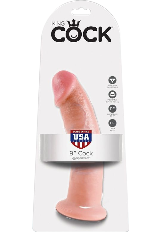 Ομοίωμα πέους από fanta flesh σε φυσικό χρώμα, μήκους 22,9 εκ. και μέγιστης διαμέτρου 5,3 εκ.