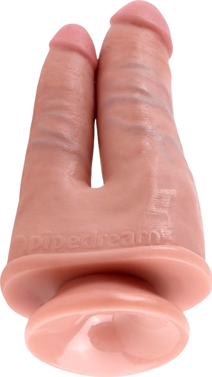 Διπλό dildo από fanta flesh σε φυσικό χρώμα, μήκους 21 εκ. και μέγιστης διαμέτρου 3,3 εκ.