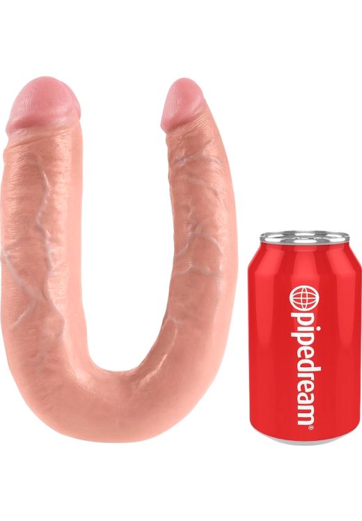 Διπλό dildo από fanta flesh σε φυσικό χρώμα, μήκους 44,4 εκ. και μέγιστης διαμέτρου 4,3 εκ.