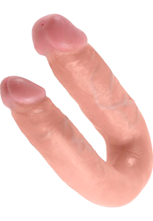 Διπλό dildo από fanta flesh σε φυσικό χρώμα, μήκους 34,6 εκ. και μέγιστης διαμέτρου 3,3 εκ.