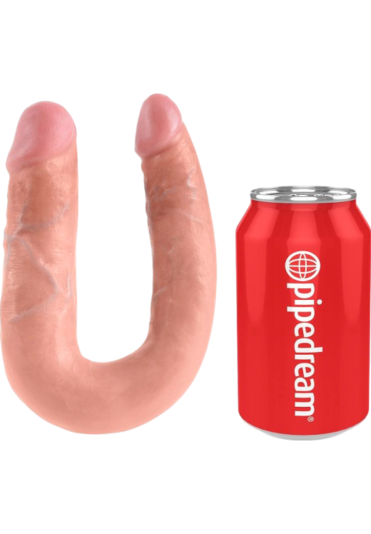 Διπλό dildo από fanta flesh σε φυσικό χρώμα, μήκους 34,6 εκ. και μέγιστης διαμέτρου 3,3 εκ.