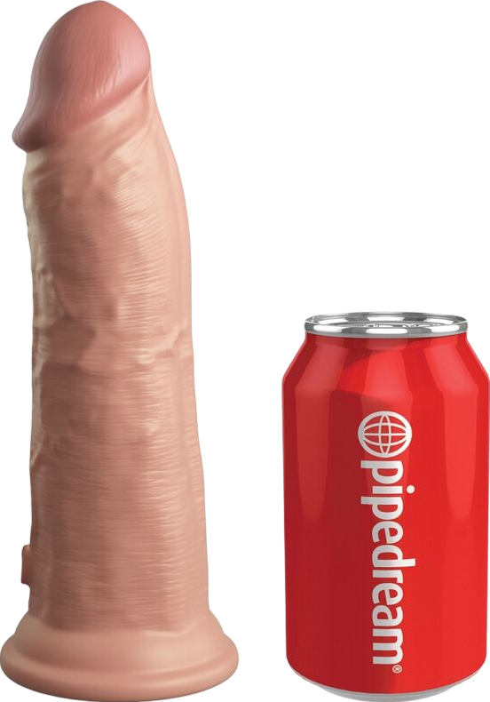 Ομοίωμα πέους από σιλικόνη σε φυσικό χρώμα, μήκους 20,3 εκ. και μέγιστης διαμέτρου 5,4 εκ.