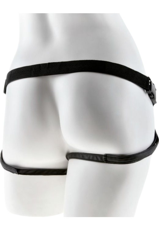 Ζώνη στραπόν σε μαύρο χρώμα