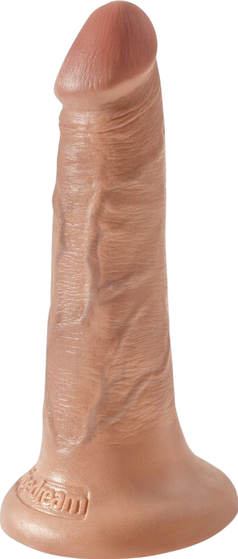 Ομοίωμα πέους από pvc σε φυσικό χρώμα, μήκους 14,2 εκ. και μέγιστης διαμέτρου 3,5 εκ.