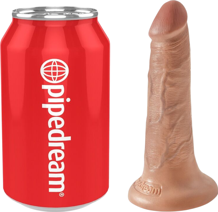 Ομοίωμα πέους από pvc σε φυσικό χρώμα, μήκους 14,2 εκ. και μέγιστης διαμέτρου 3,5 εκ.