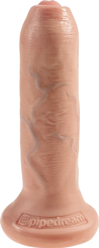 Ομοίωμα πέους από pvc σε φυσικό χρώμα, μήκους 16,5 εκ. και μέγιστης διαμέτρου 3,8 εκ.