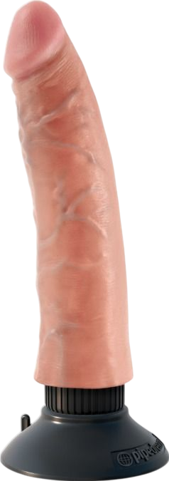 Ρεαλιστικός δονητής από fanta flesh σε φυσικό χρώμα, μήκους 21,6 εκ.