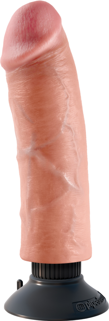 Ρεαλιστικός δονητής από fanta flesh σε φυσικό χρώμα, μήκους 20,3 εκ. και μέγιστης διαμέτρου 5 εκ.
