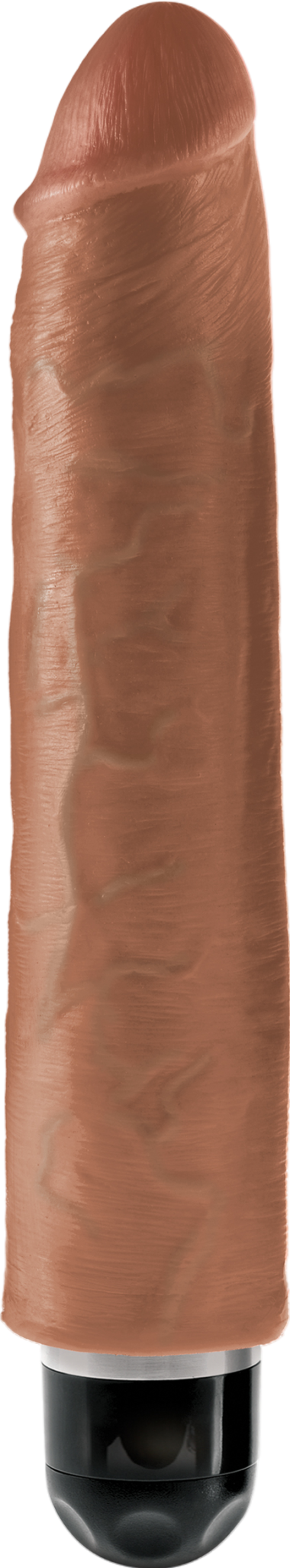 Ρεαλιστικός δονητής από fanta flesh σε φυσικό χρώμα, μήκους 25,4 εκ. και μέγιστης διαμέτρου 5,1 εκ.