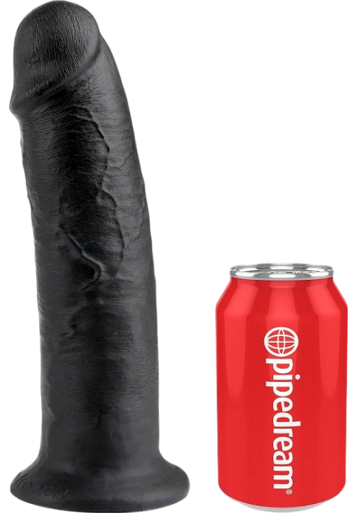Xl ομοίωμα πέους από fanta flesh σε μαύρο χρώμα, μήκους 26,4 εκ. και μέγιστης διαμέτρου 6,1 εκ.