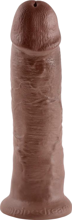 Xl ομοίωμα πέους από fanta flesh σε καφέ χρώμα, μήκους 26,4 εκ. και μέγιστης διαμέτρου 6,1 εκ.