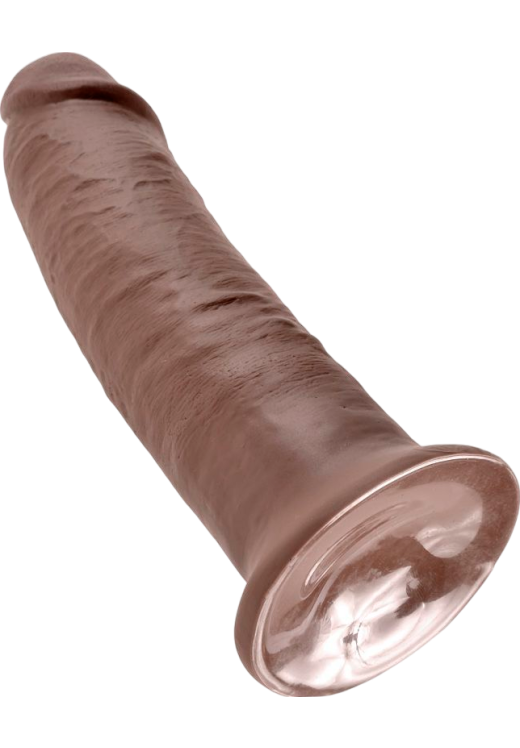 Xl ομοίωμα πέους από fanta flesh σε καφέ χρώμα, μήκους 26,4 εκ. και μέγιστης διαμέτρου 6,1 εκ.
