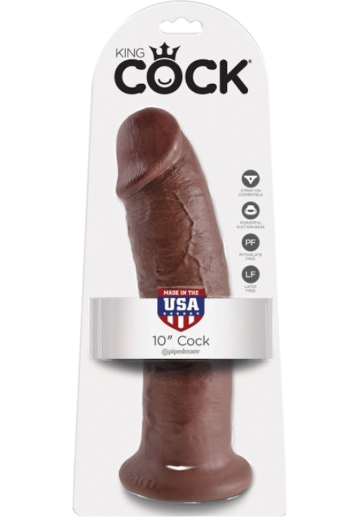 Xl ομοίωμα πέους από fanta flesh σε καφέ χρώμα, μήκους 26,4 εκ. και μέγιστης διαμέτρου 6,1 εκ.