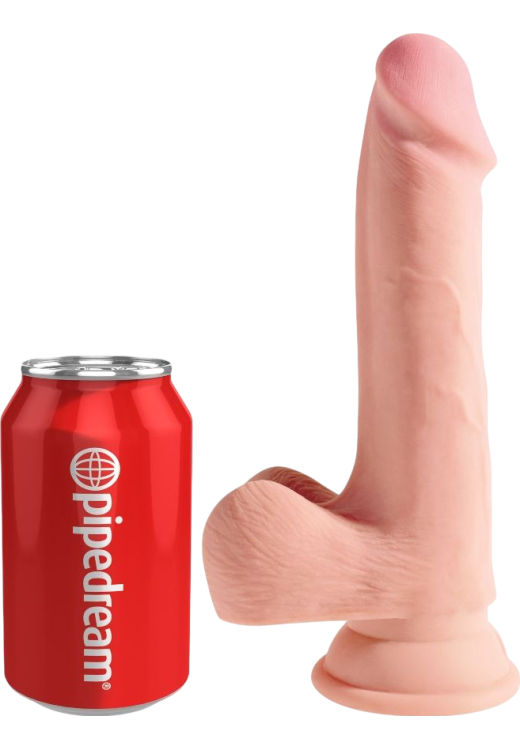 Xl ομοίωμα πέους από fanta flesh σε φυσικό χρώμα, μήκους 24,1 εκ. και μέγιστης διαμέτρου 4,8 εκ.