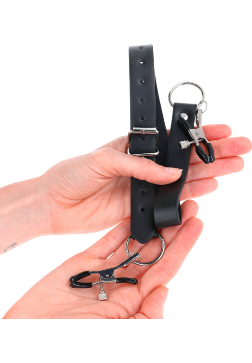 Μεταλλικοί σφιγκτήρες σε μαύρο χρώμα