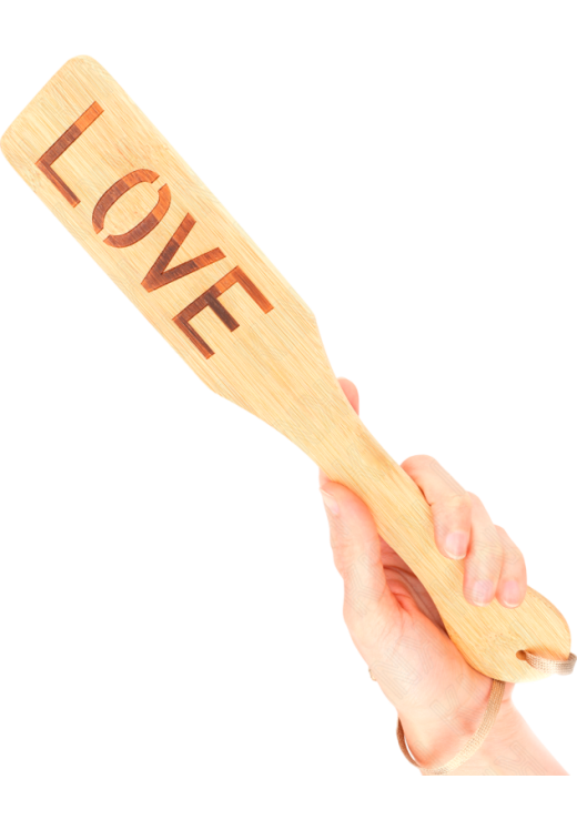 Κουπιά από bamboo σε φυσικό χρώμα, μήκους 40 εκ.