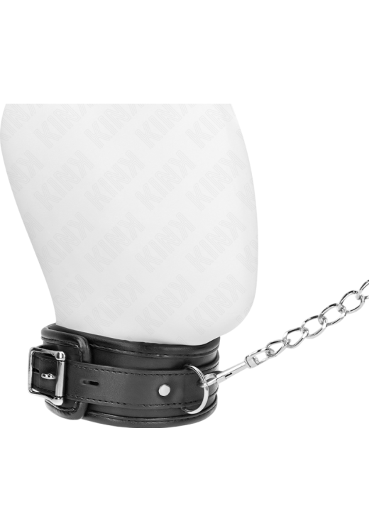 Κολάρο από δερματίνη σε μαύρο χρώμα