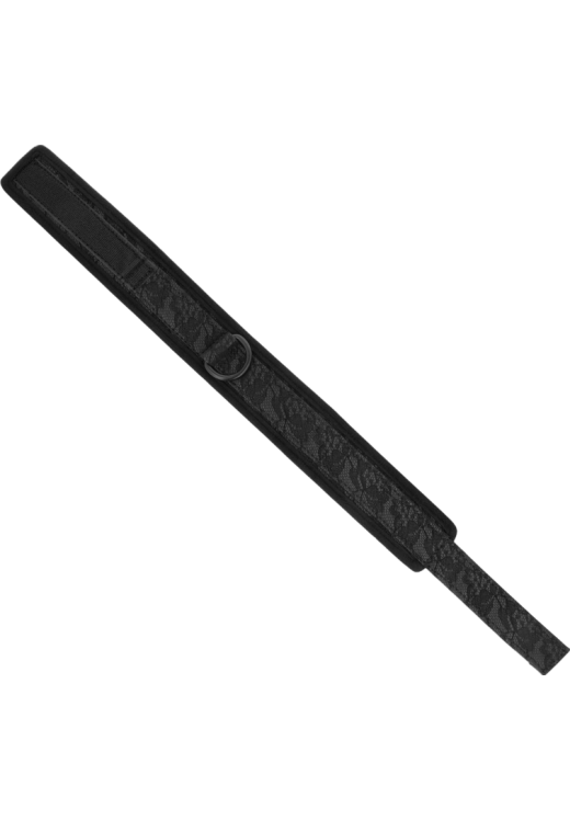 Κολάρο από δερματίνη σε μαύρο χρώμα