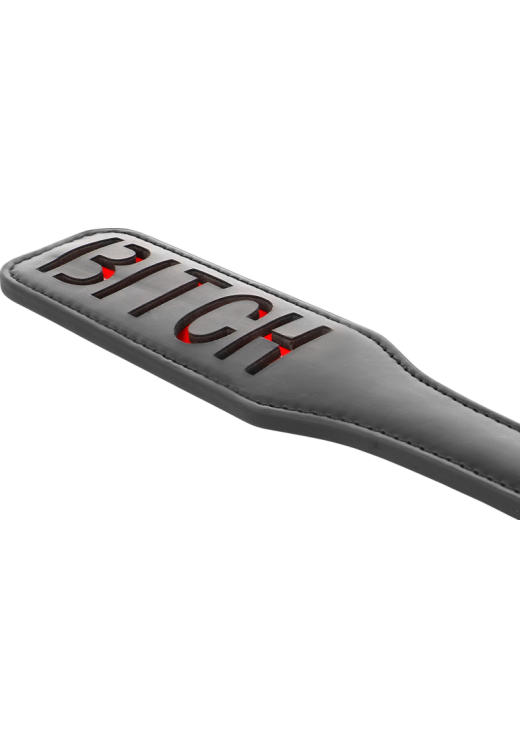 Κουπιά από δερματίνη σε κόκκινο χρώμα, μήκους 40 εκ.