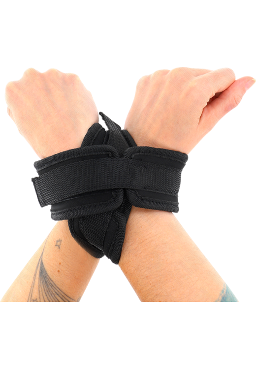 Bondage δεσμά από nylon σε μαύρο χρώμα