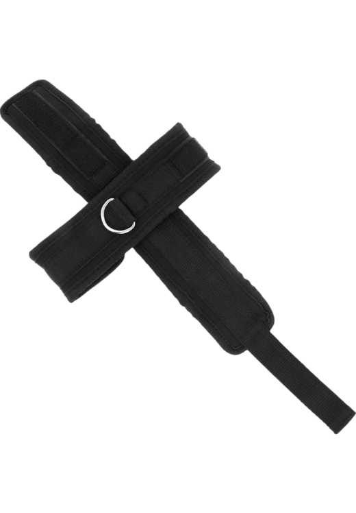 Bondage δεσμά από nylon σε μαύρο χρώμα