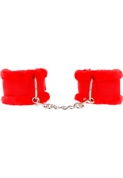 Δερμάτινα bondage δεσμά σε κόκκινο χρώμα, μήκους 25 εκ.