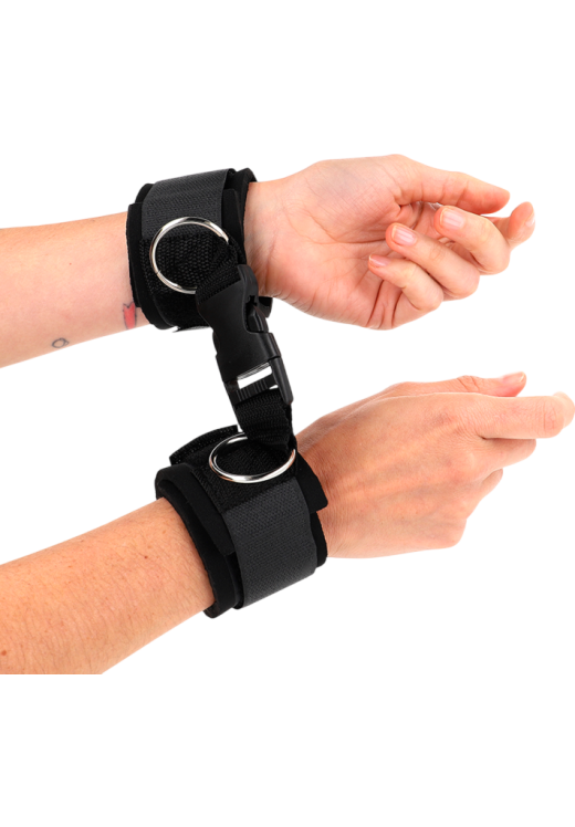 Bondage δεσμά από neoprene σε μαύρο χρώμα