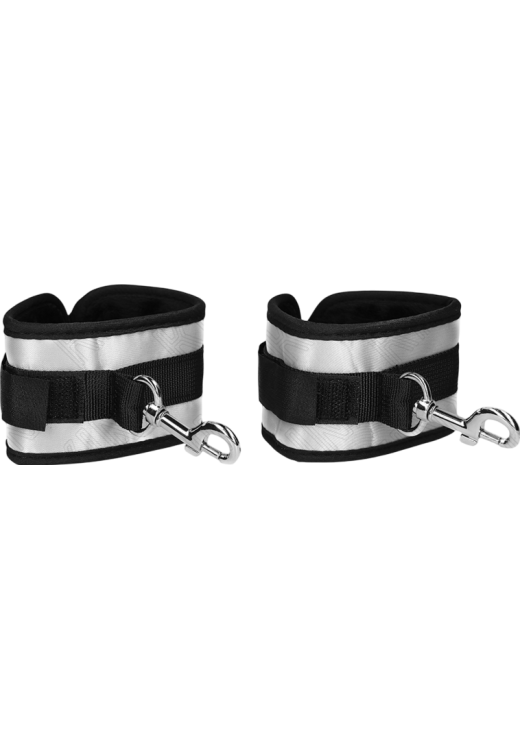 Bondage δεσμά από νeoprene σε γκρι χρώμα, μήκους 23 εκ.