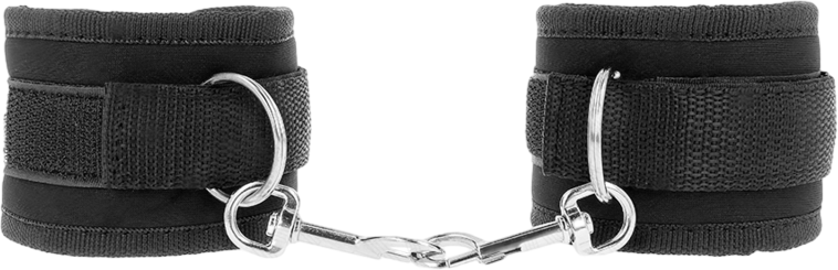 Bondage δεσμά από nylon σε μαύρο χρώμα