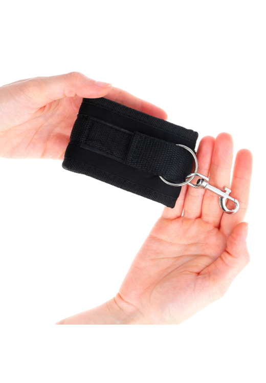 Bondage δεσμά από nylon σε μαύρο χρώμα