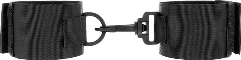 Bondage δεσμά από nylon σε μαύρο χρώμα