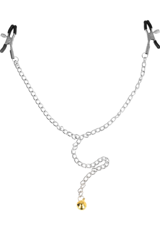 Μεταλλικοί σφιγκτήρες θηλών σε ασημί χρώμα