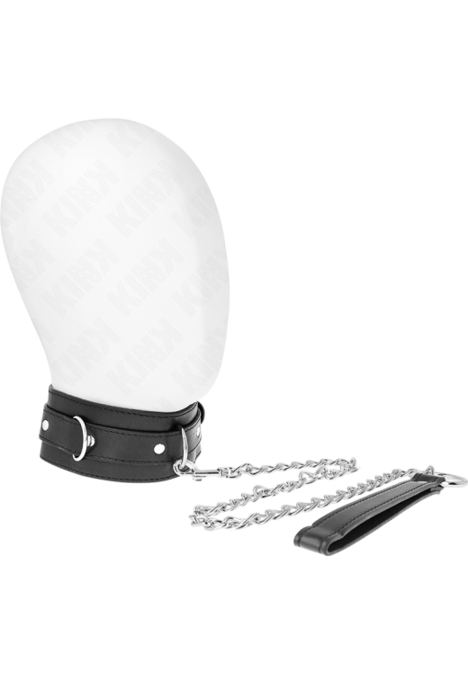 Κολάρο από δερματίνη σε μαύρο χρώμα